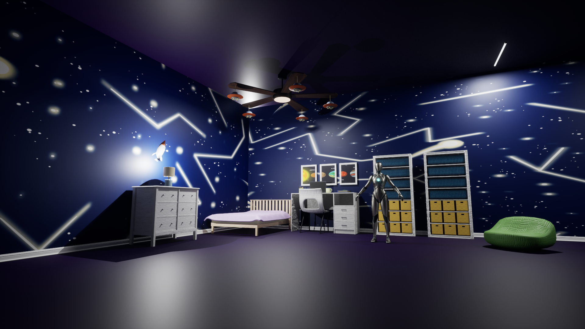Truth Game: The Dream bedroom level screenshot